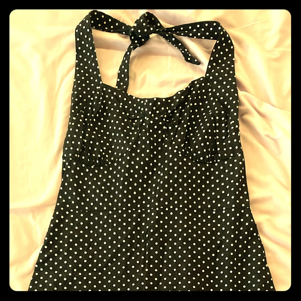 Poly/spandex fishtail, wiggle dress. Vintage style